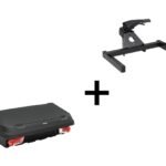 thule trekhaak koffer ophang en koffer